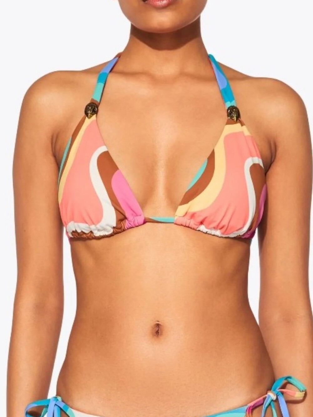 Kurt Geiger The Kensington Triangle Bikini Top Size Large